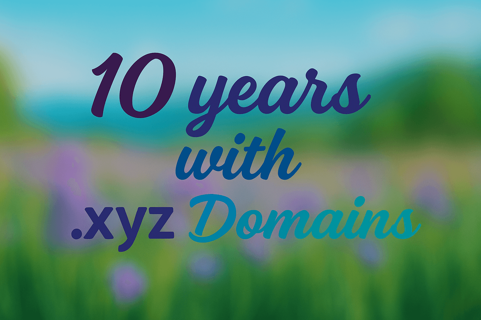 A Decade of Innovation and Limitless Digital Identity with .xyz Domains